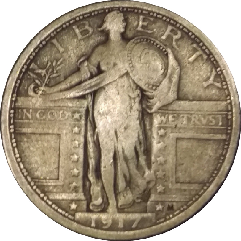 1917-Standing-Liberty-Quarter-Type-1---#3